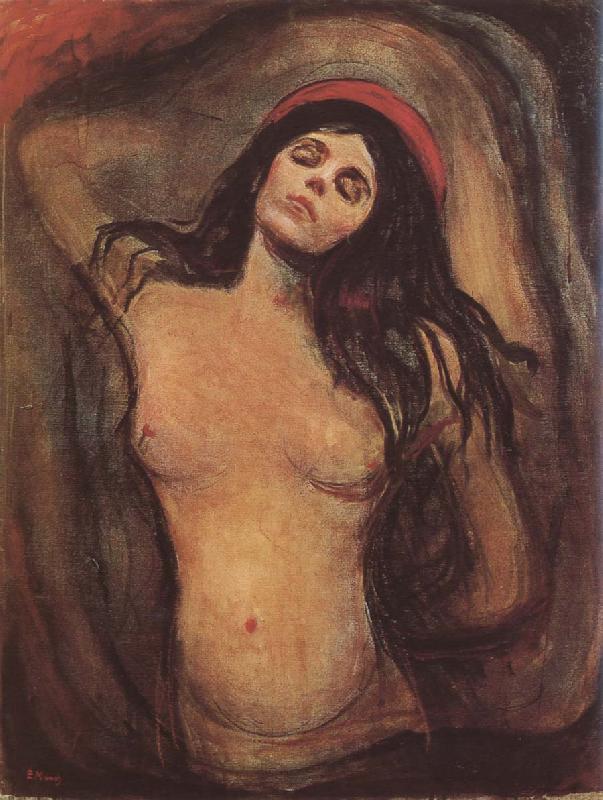 Edvard Munch Maduna oil painting image